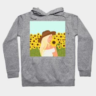 Sunflower field Hoodie